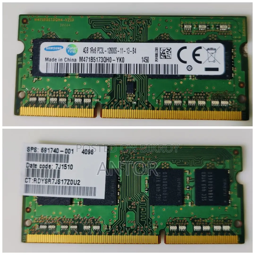 Samsung 4gb Ddr3l Laptop Ram