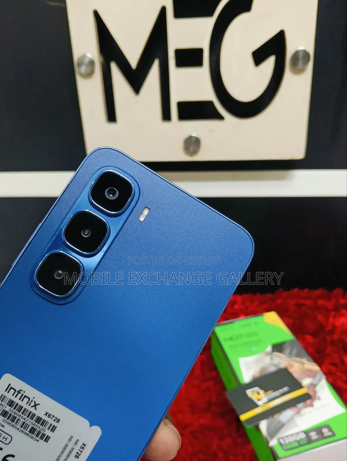 Infinix Hot 60i 128 GB Blue