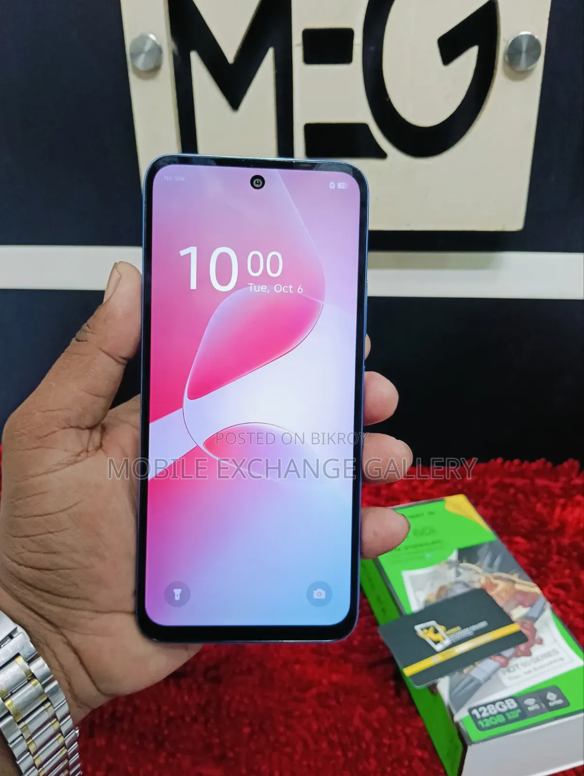 Infinix Hot 60i 128 GB Blue