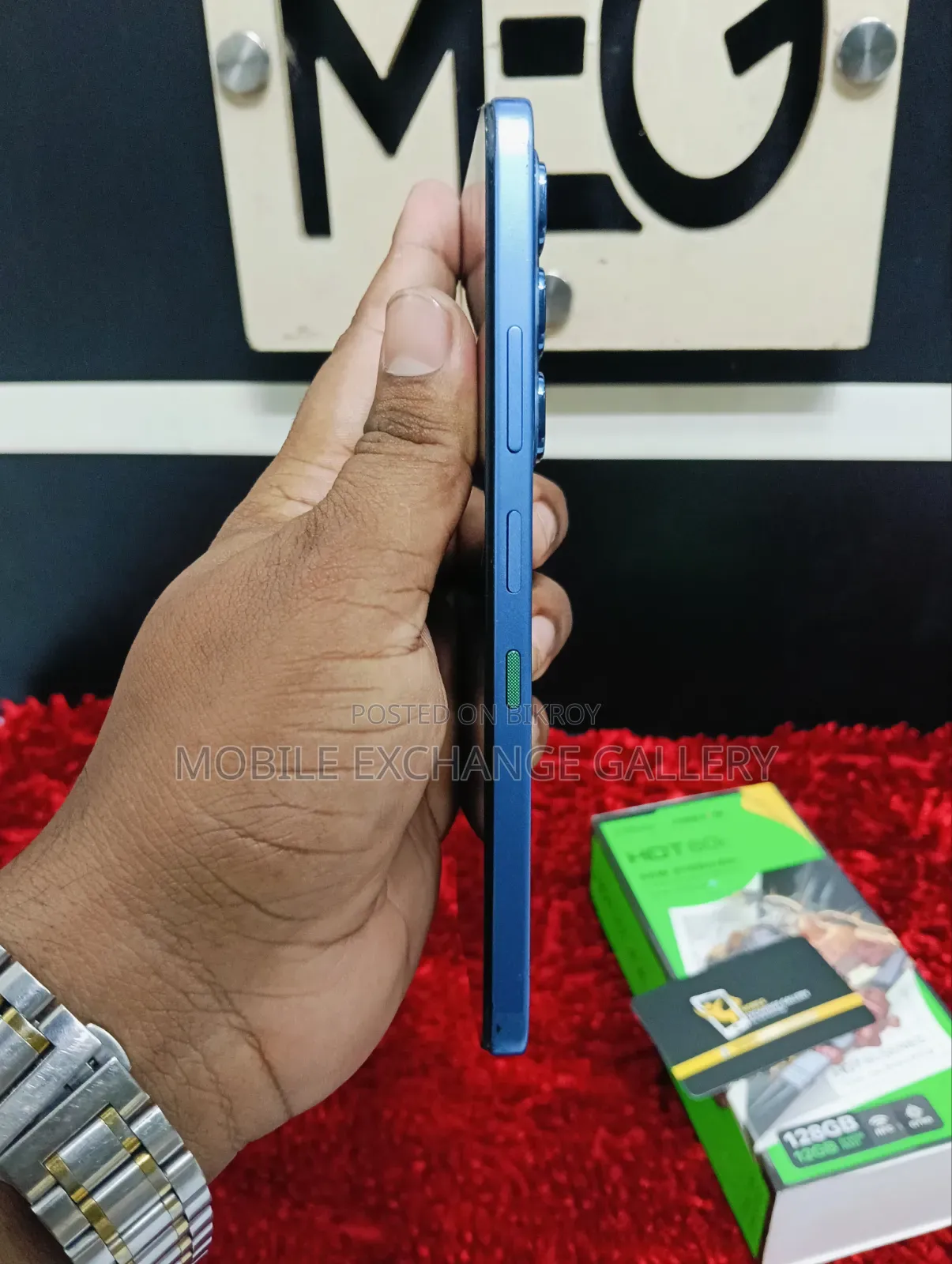 Infinix Hot 60i 128 GB Blue