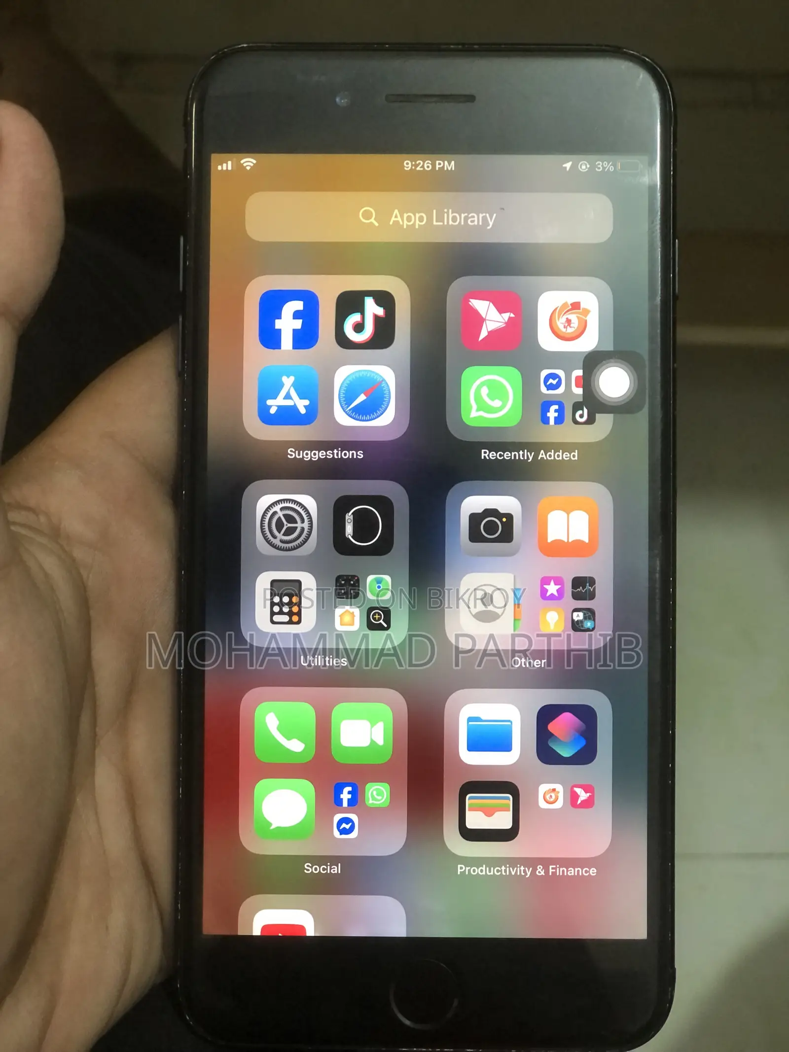 Apple iPhone 7 Plus 256 GB Black