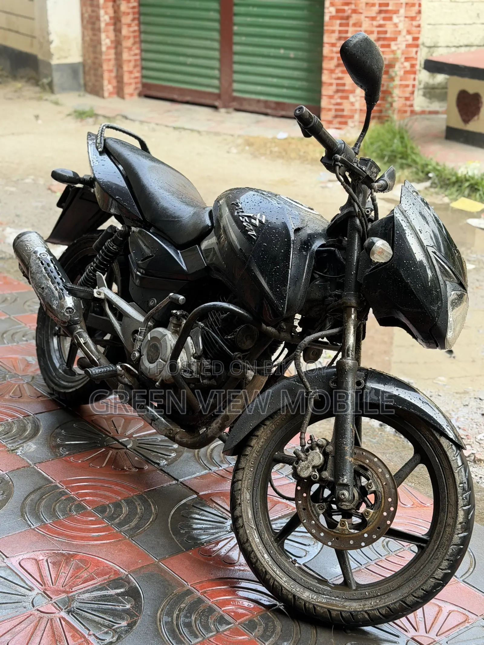 বাজাজ পালসার ১৫০ ২০১২ কালো