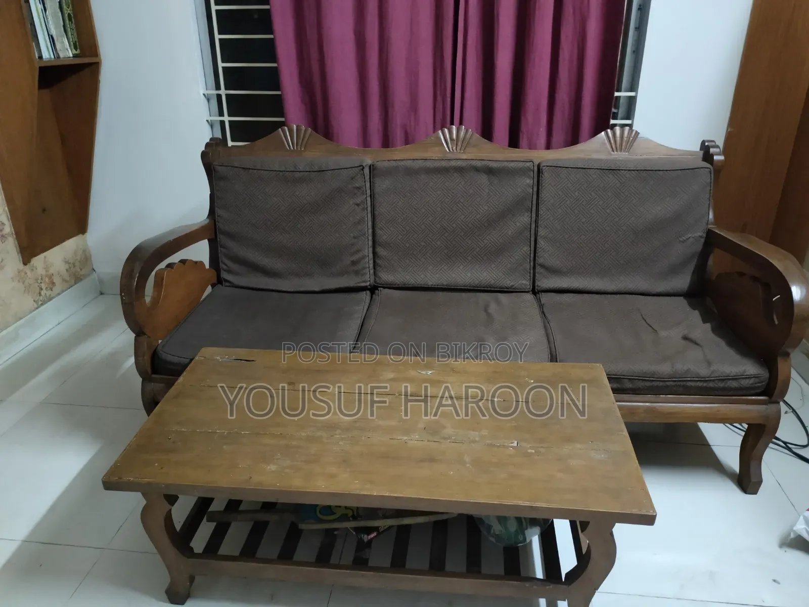 সুলভ মূল্যে সেগুন কাঠের সোফা ও ডাইনিং টেবিল বিক্রয় করা হবে