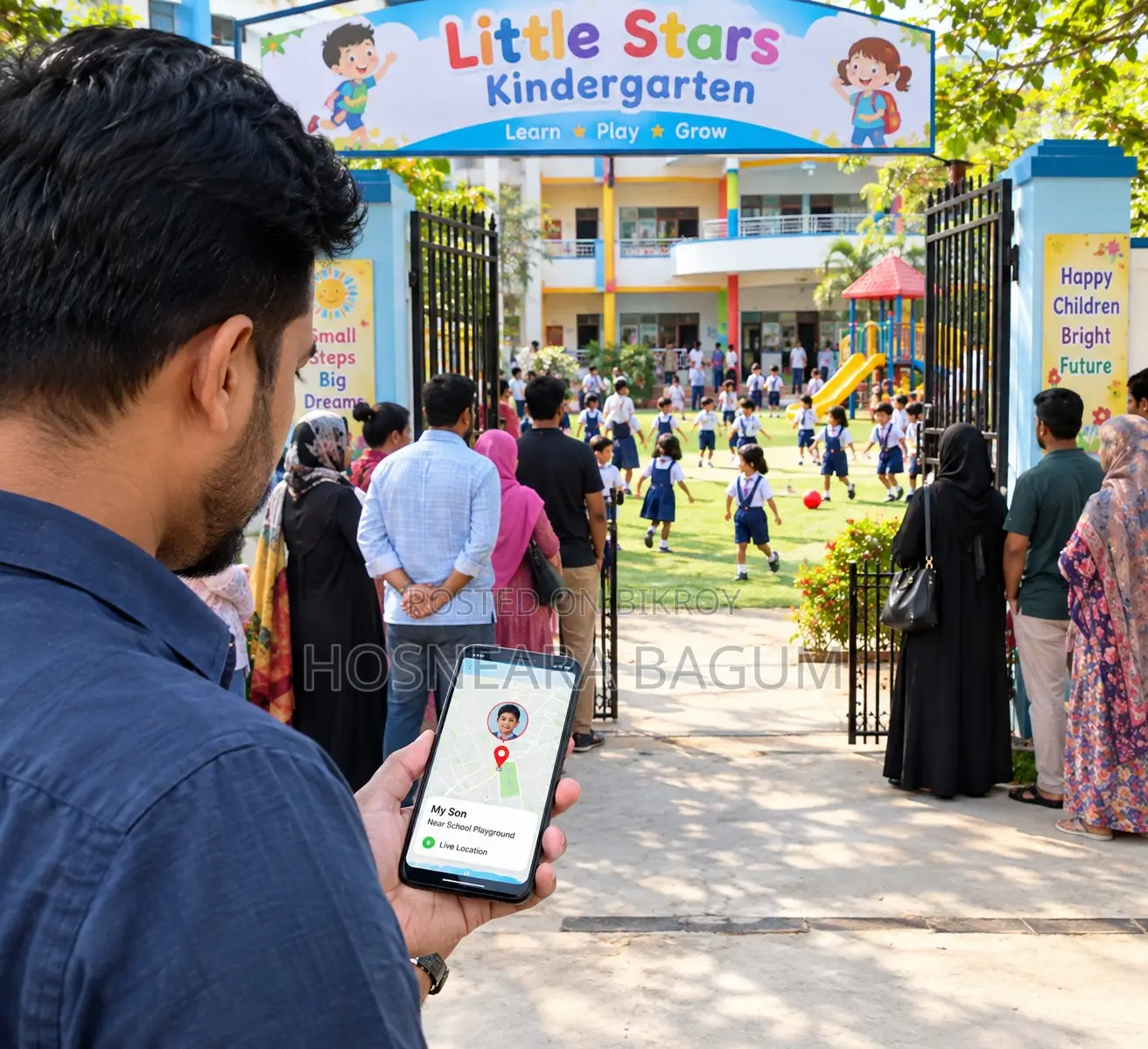 অ্যান্ড্রয়েডের জন্য Hoco E96A স্মার্ট জিপিএস ট্র্যাকার