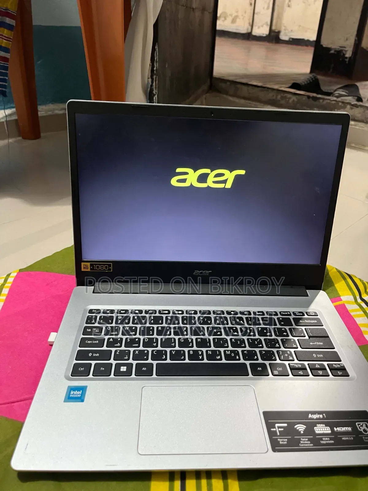 Laptop Acer Aspire 3 4GB Intel Celeron HDD+SSD 128GB