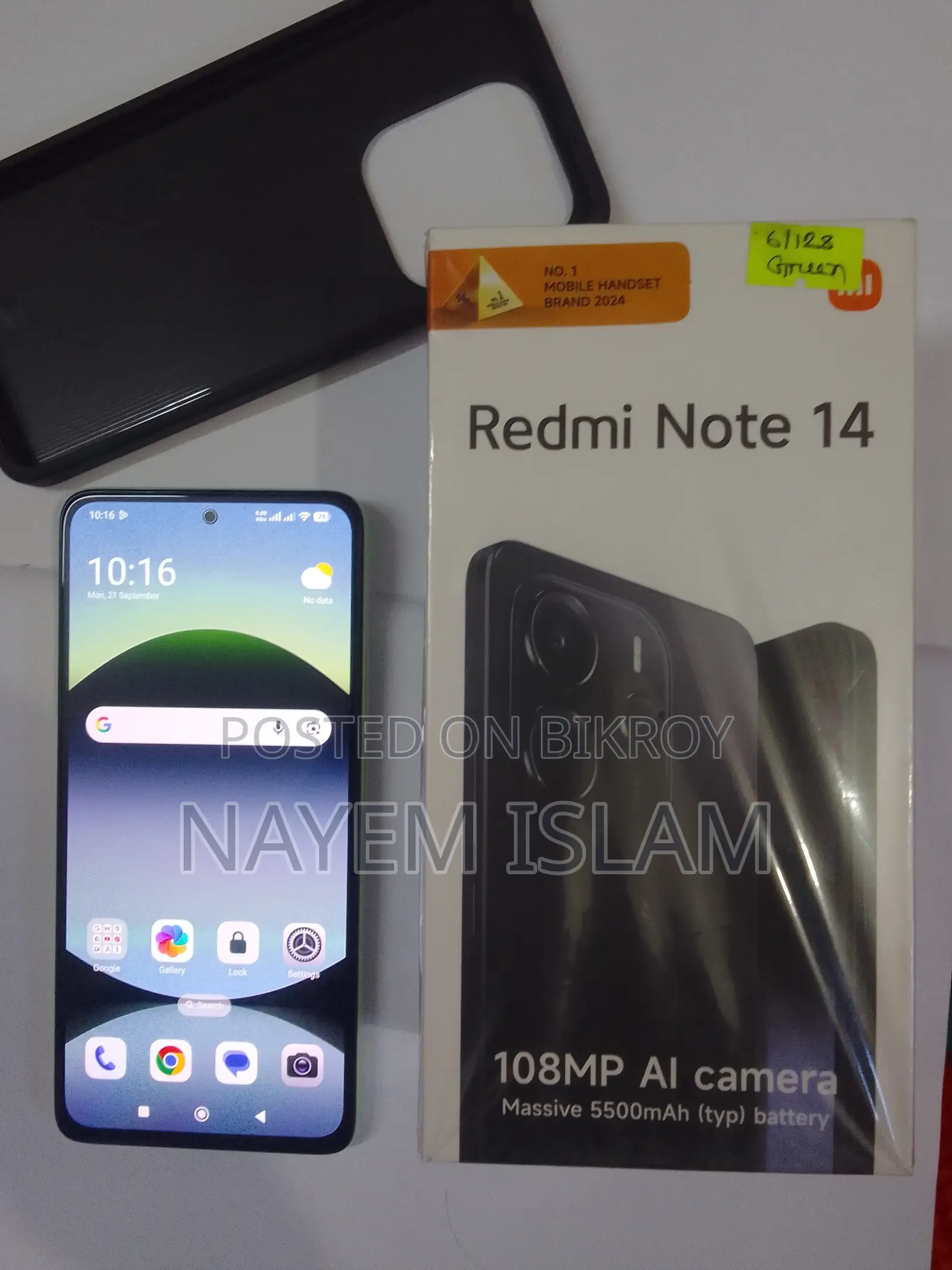 Xiaomi Redmi Note 14 4G 128 GB Green