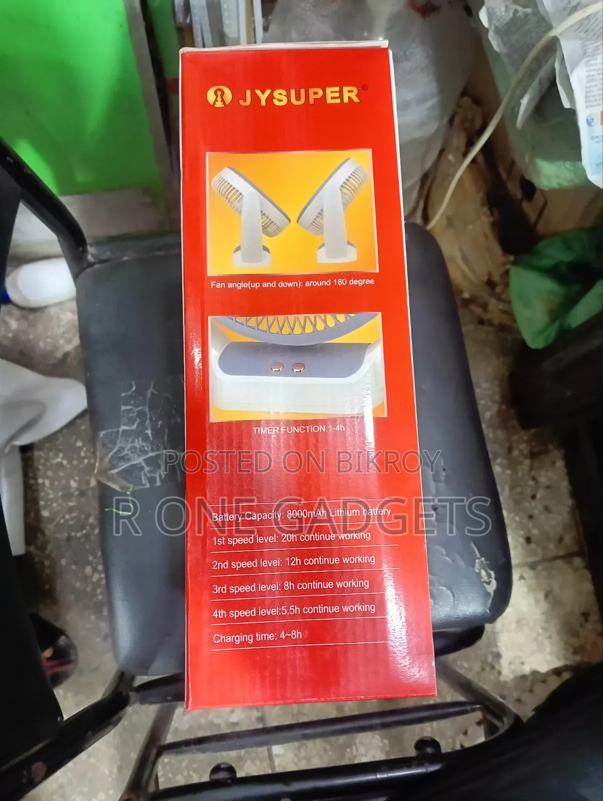 Joysuper Jy 2526 Portable Fan