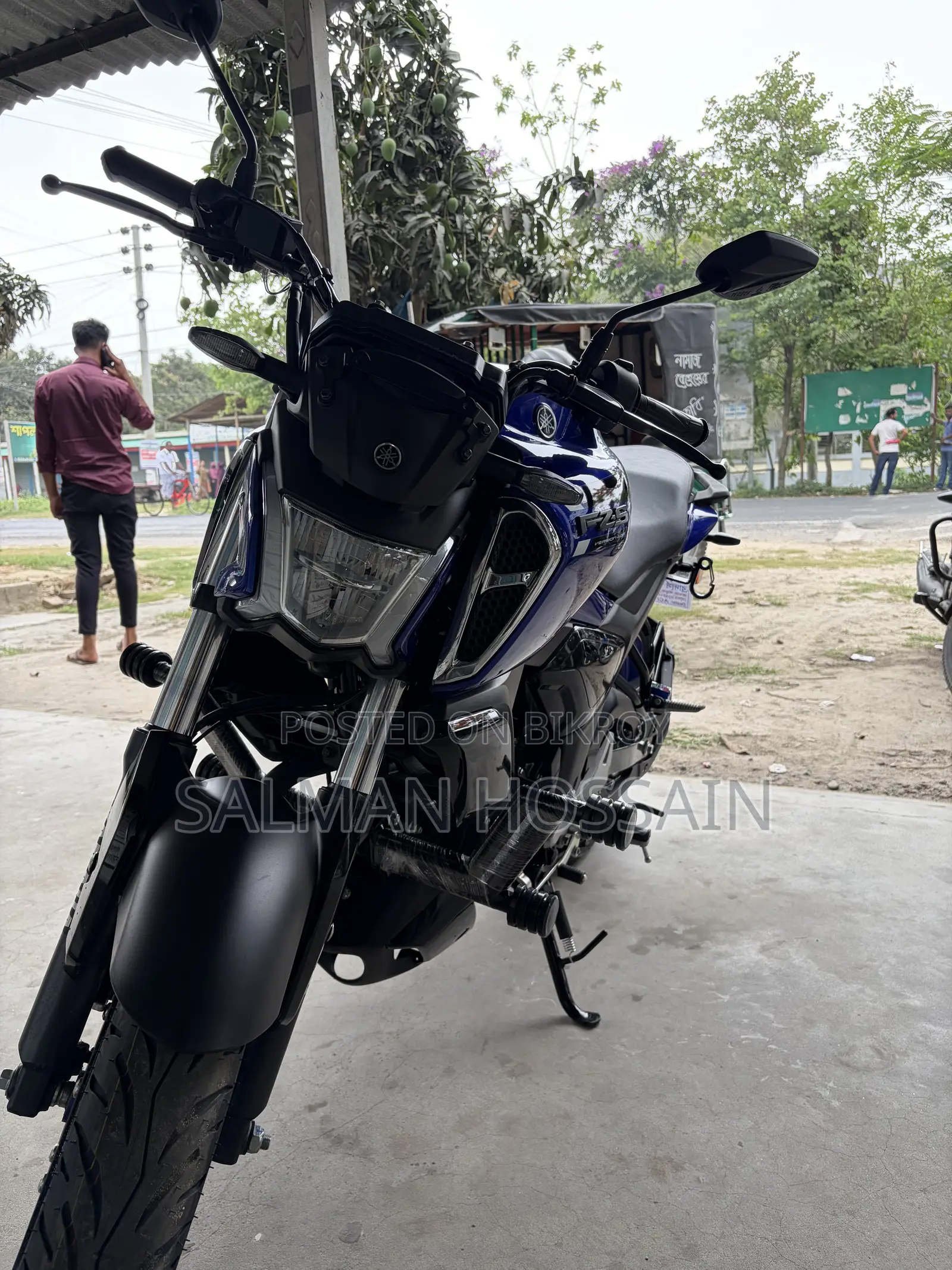 Yamaha FZS V4 2026 Blue