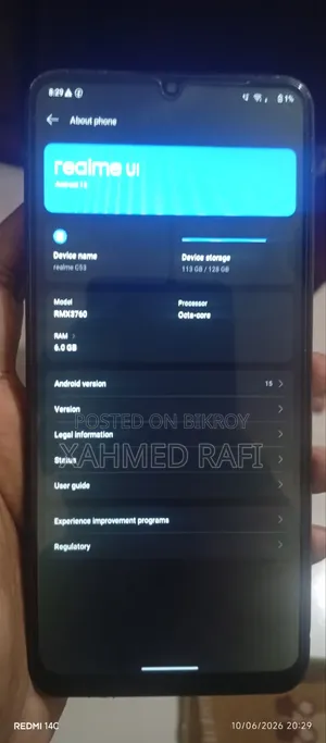 Realme C53 128 GB Black