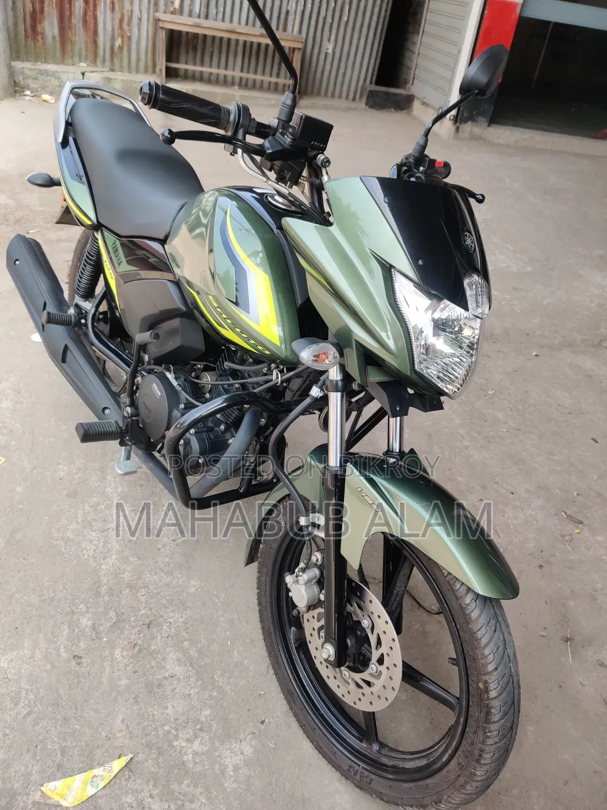Yamaha Saluto 125 2025 Gray