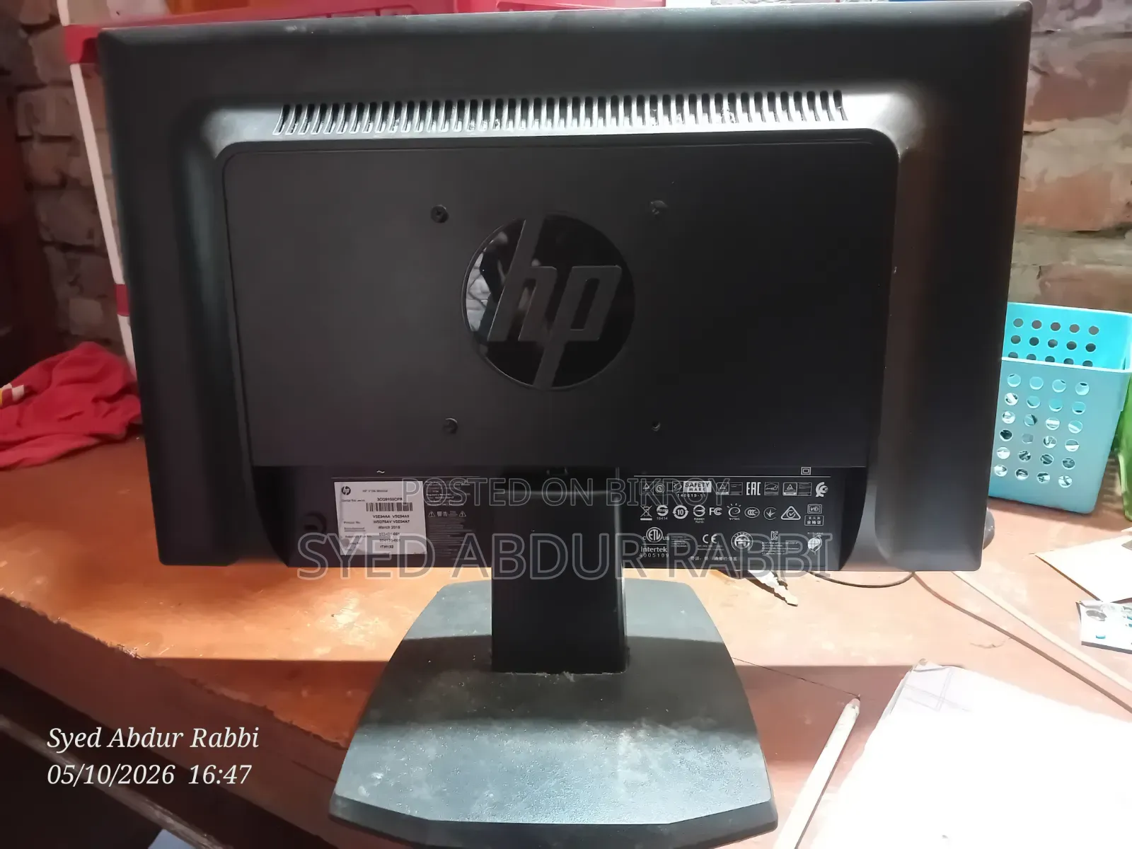 HP V194 19" Monitor Fresh Condition