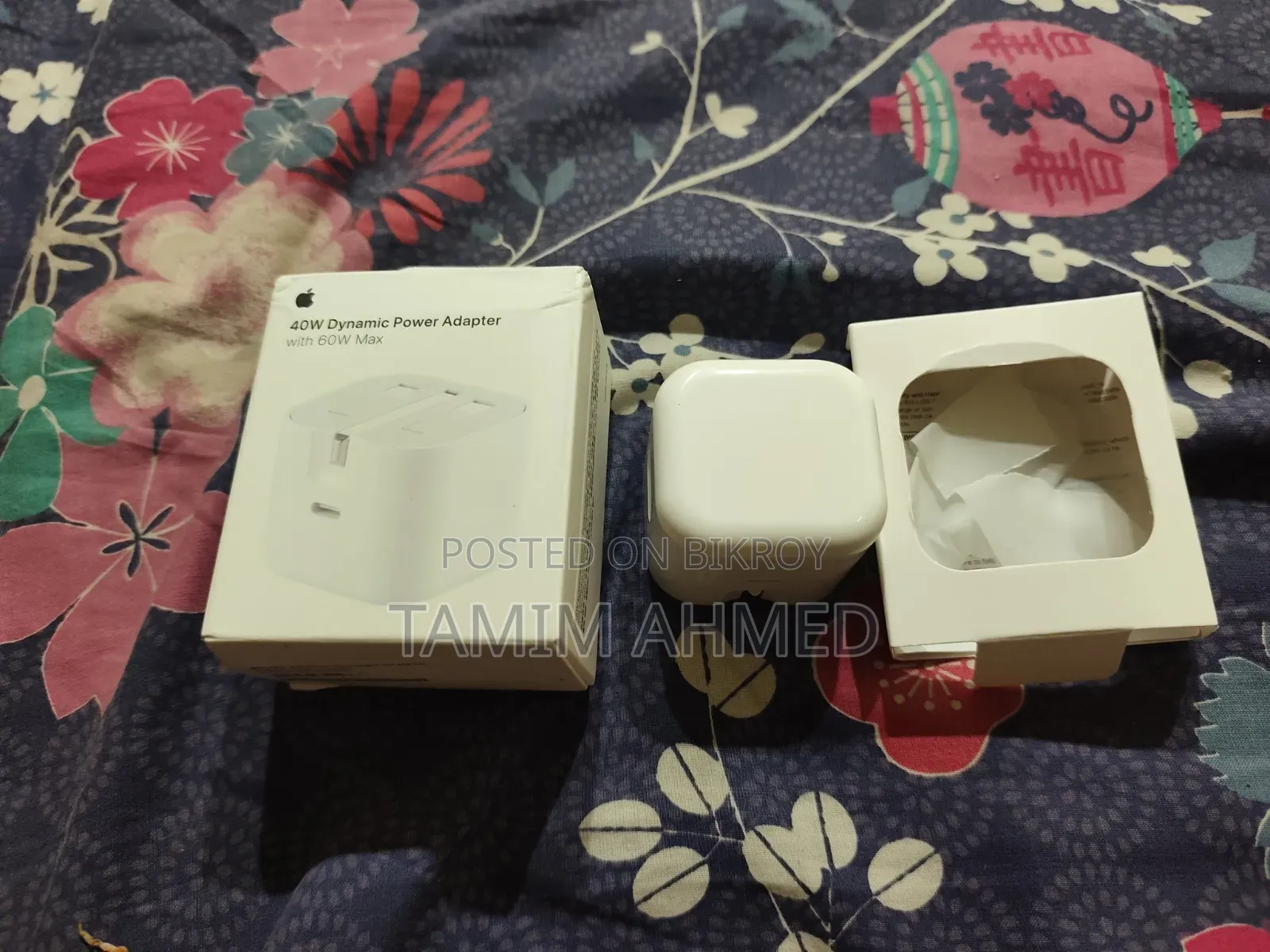 অরজিনাল অ্যাপল ৪০ডব্লিউ ডাইনামিক অ্যাডাপ্টার