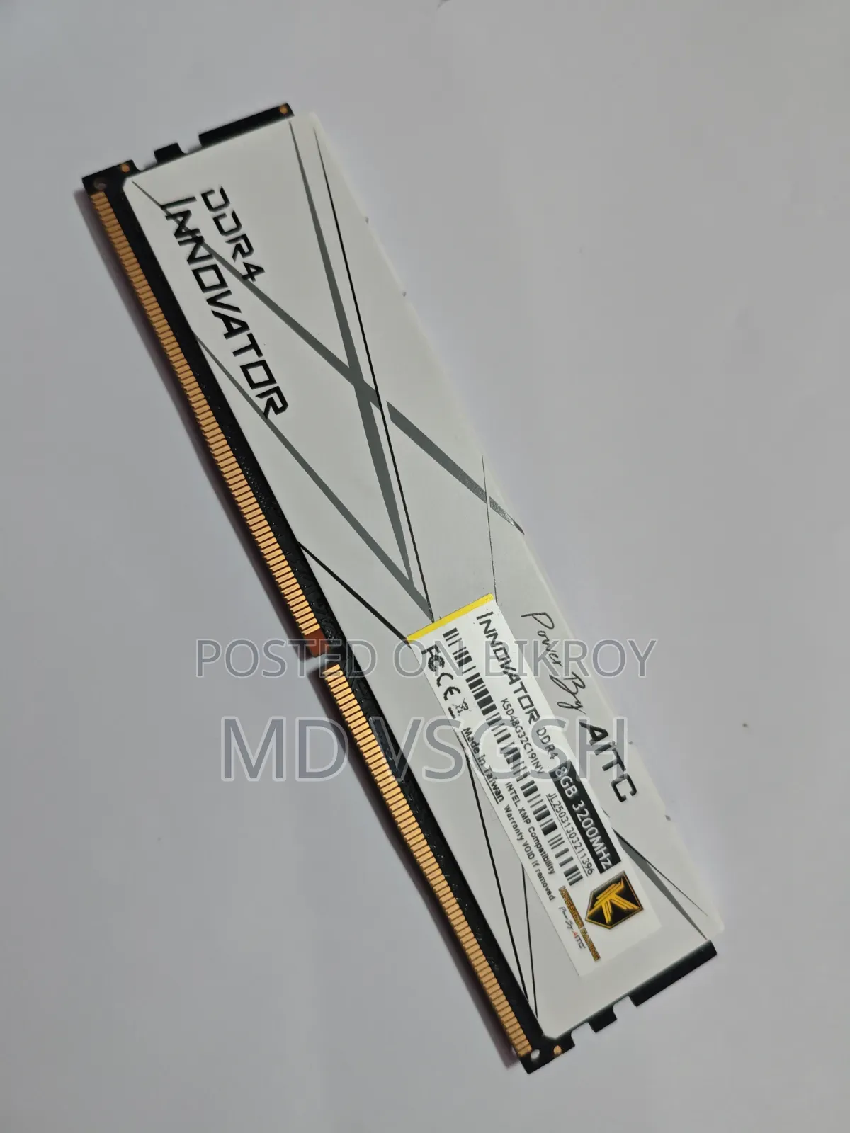 AITC Kingsman Innovator 8GB DDR4 3200MHz Gaming Desktop RAM