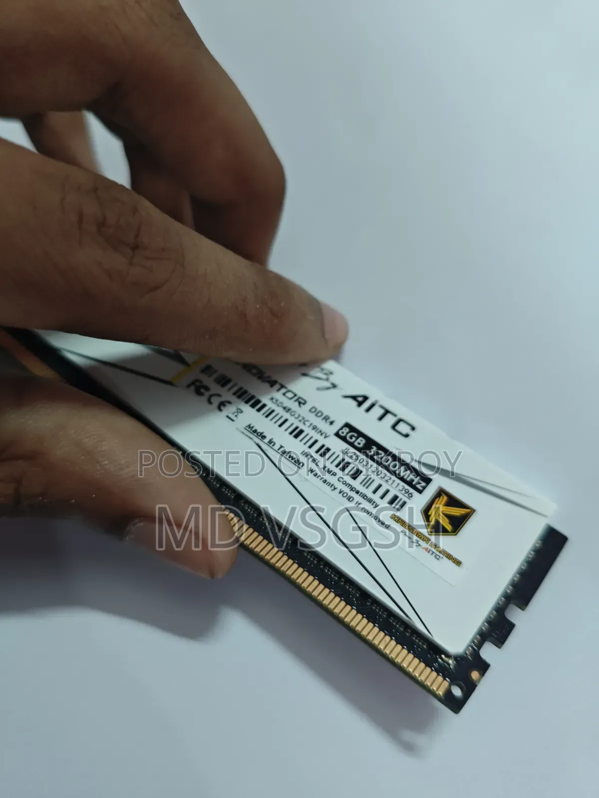 AITC Kingsman Innovator 8GB DDR4 3200MHz Gaming Desktop RAM