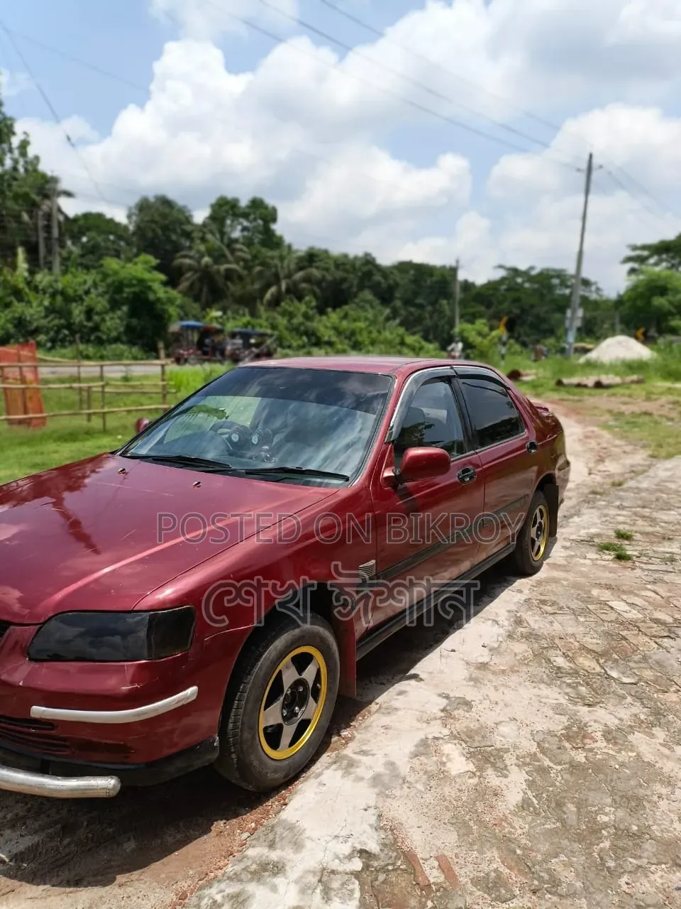 Honda Civic 1997 Maroon