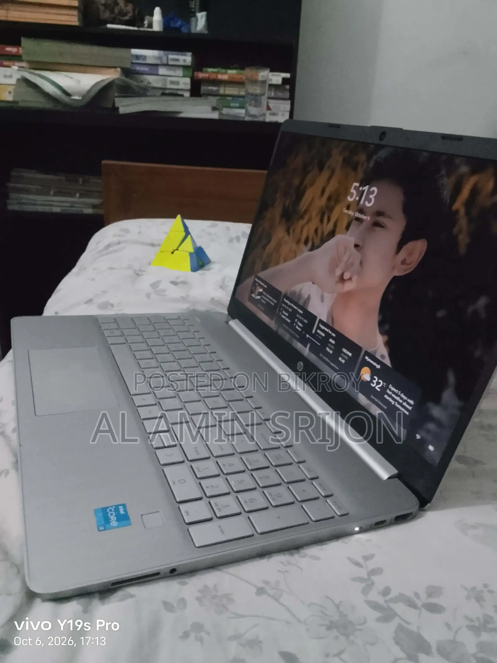 Laptop HP 15-dy2075tg 8GB Intel Core i3 SSD 256GB