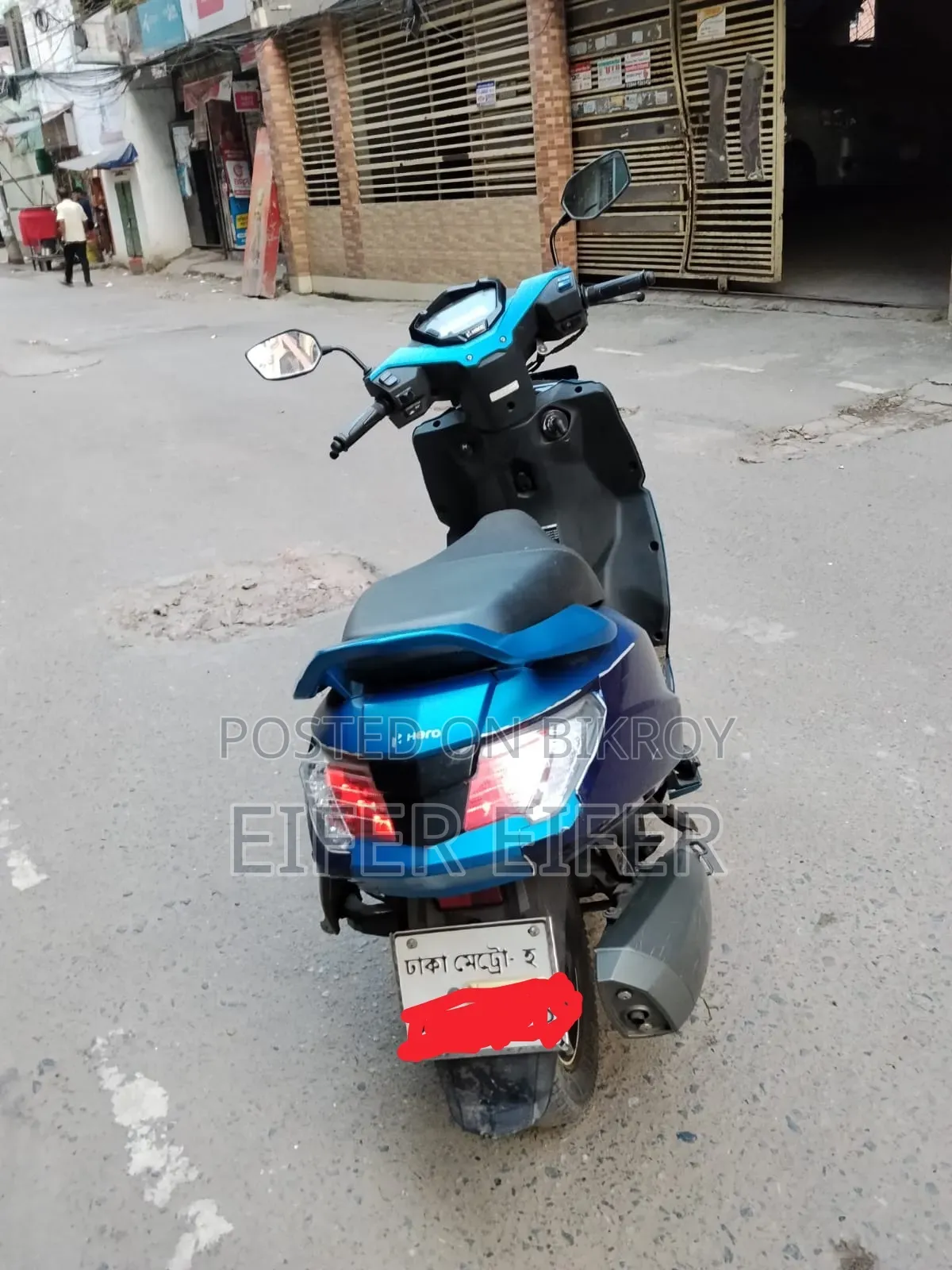 Hero Maestro EDGE 110 XTEC 2023 Blue