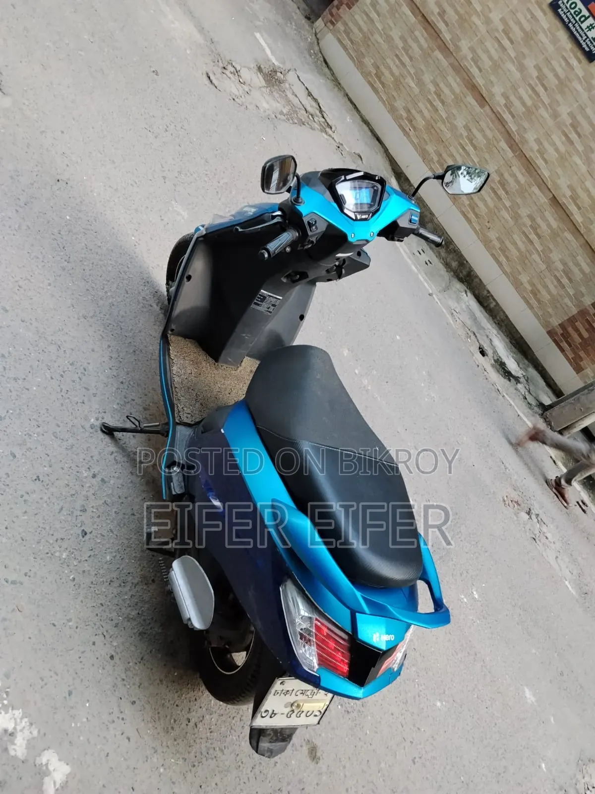 Hero Maestro EDGE 110 XTEC 2023 Blue