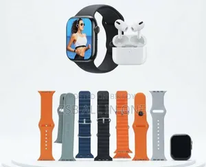 🔥 S3000 Pro 7+2 Smart Watch With Wireless Earbuds Combo Set! ⌚