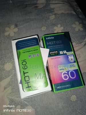 Infinix Hot 60i 256 GB Black