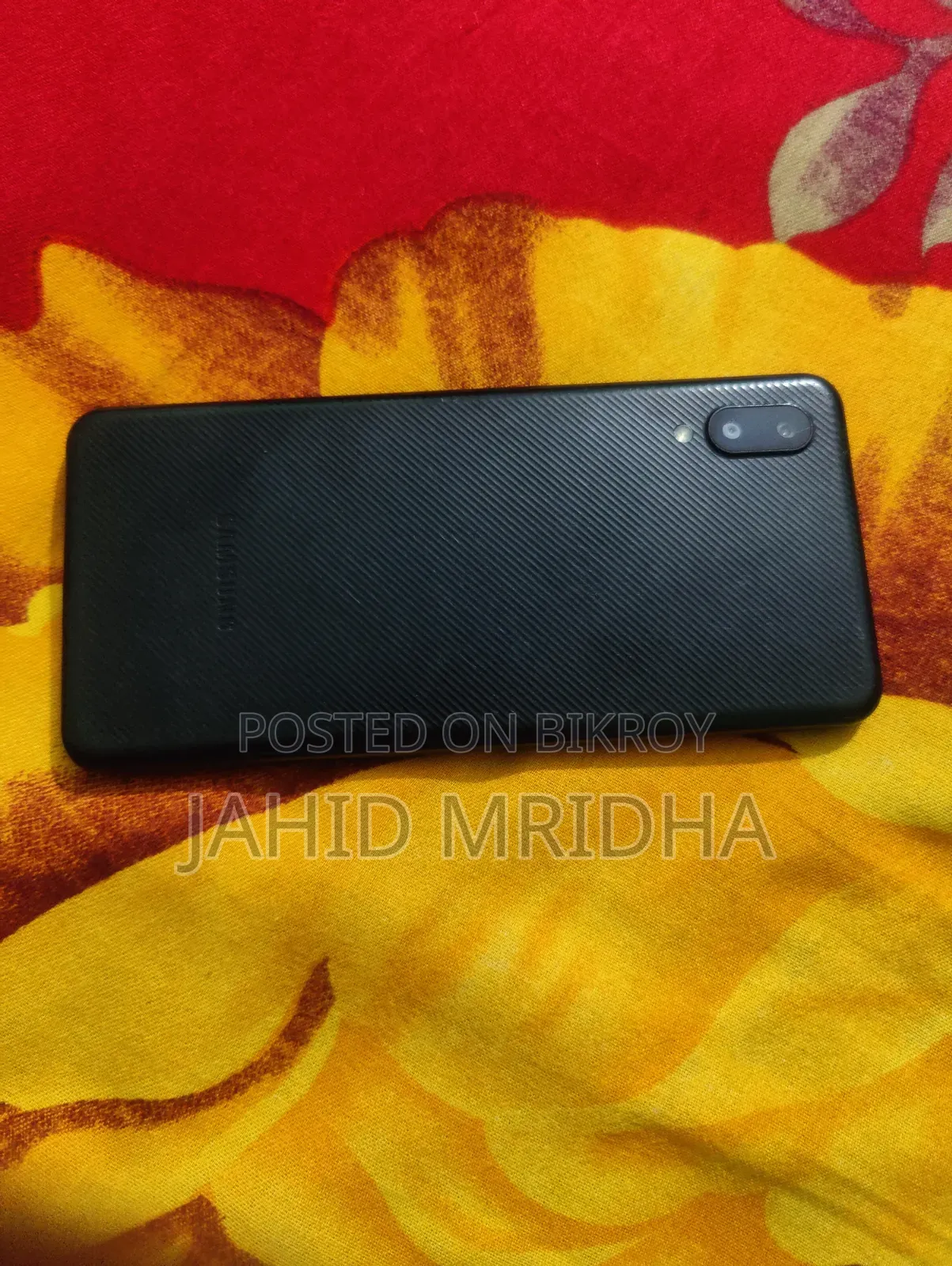 স্যামসাং গ্যালাক্সি এম০২ ৩২ জিবি ব্ল্যাক