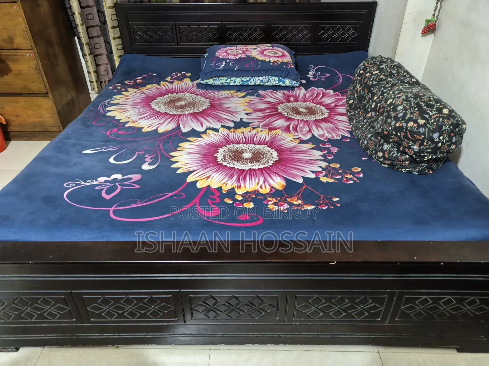 7 by 7 Large Bed