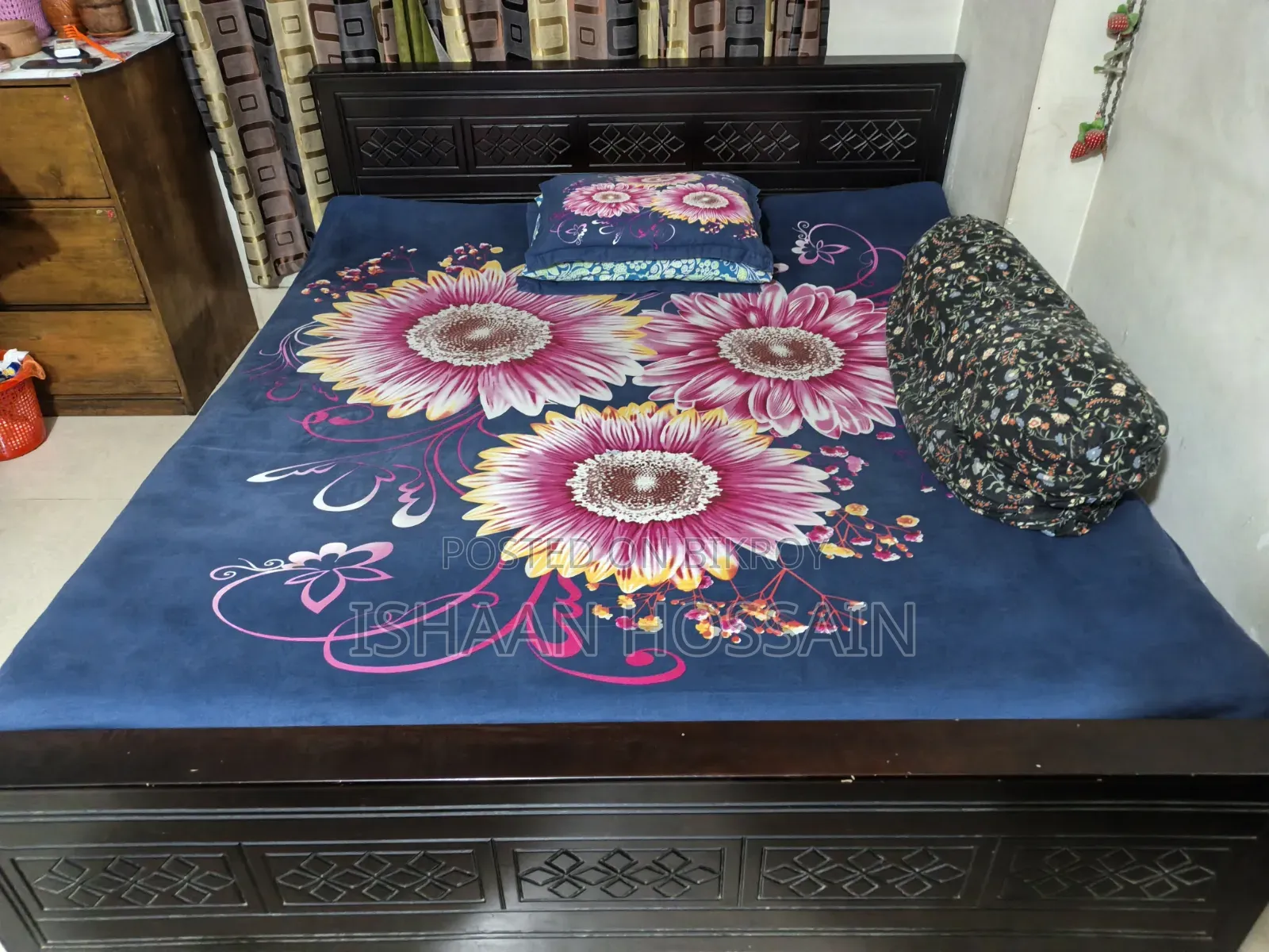 7 by 7 Large Bed