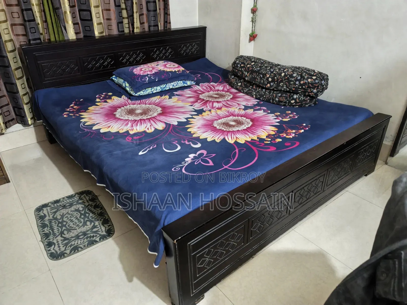 7 by 7 Large Bed