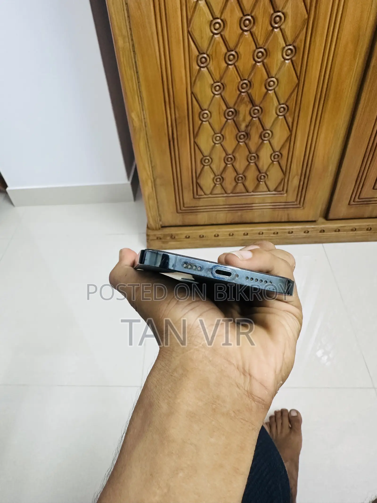 নতুন অ্যাপল আইফোন ১২ প্রো ম্যাক্স ২৫৬ জিবি নীল