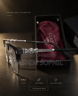 Premium Chrome Hearts Vertical Smile II Frames With Photosun Lens
