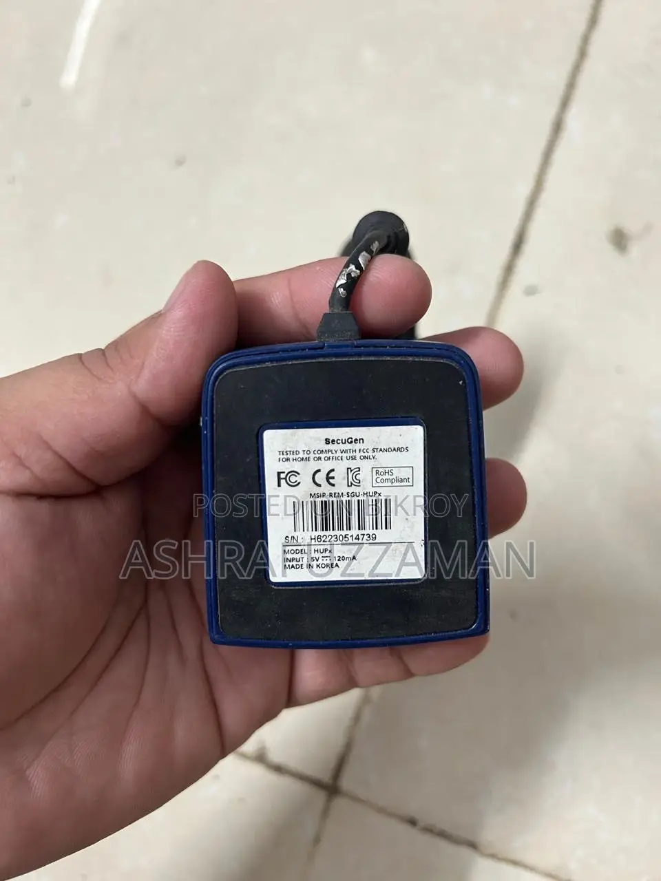 বার কোড স্ক্যানার এন্ড ফিঙ্গার স্ক্যানার মেশিন বিক্রি হবে