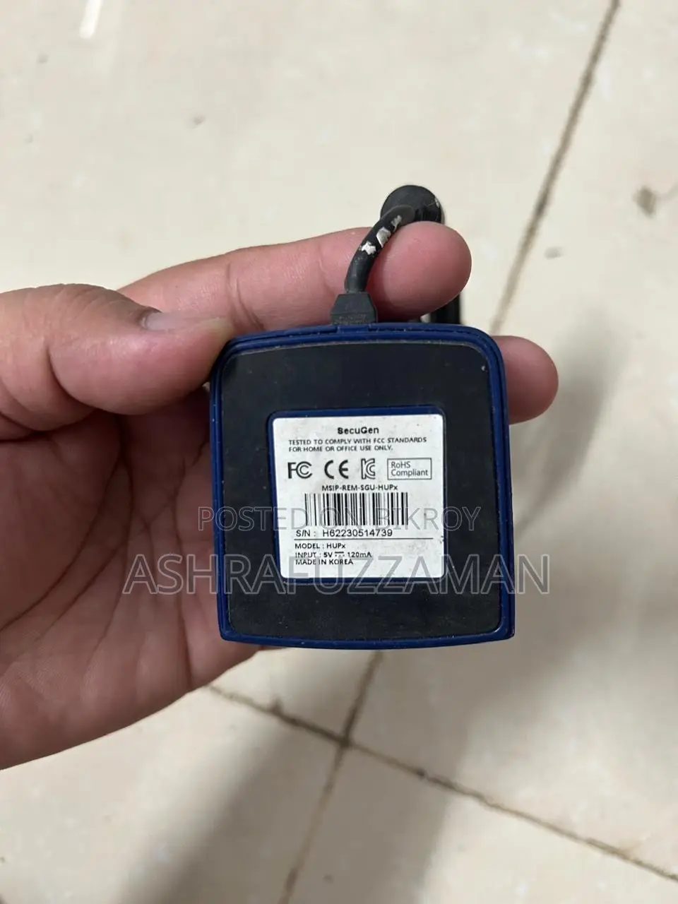 বার কোড স্ক্যানার এন্ড ফিঙ্গার স্ক্যানার মেশিন বিক্রি হবে