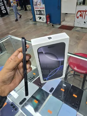 অ্যাপল আইফোন ১৬ প্রো ম্যাক্স ২৫৬ জিবি কালো