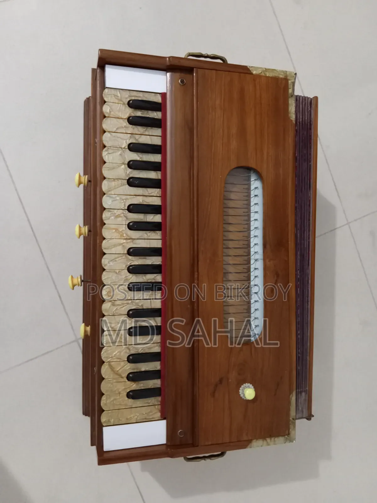 Teak Wood Harmonium