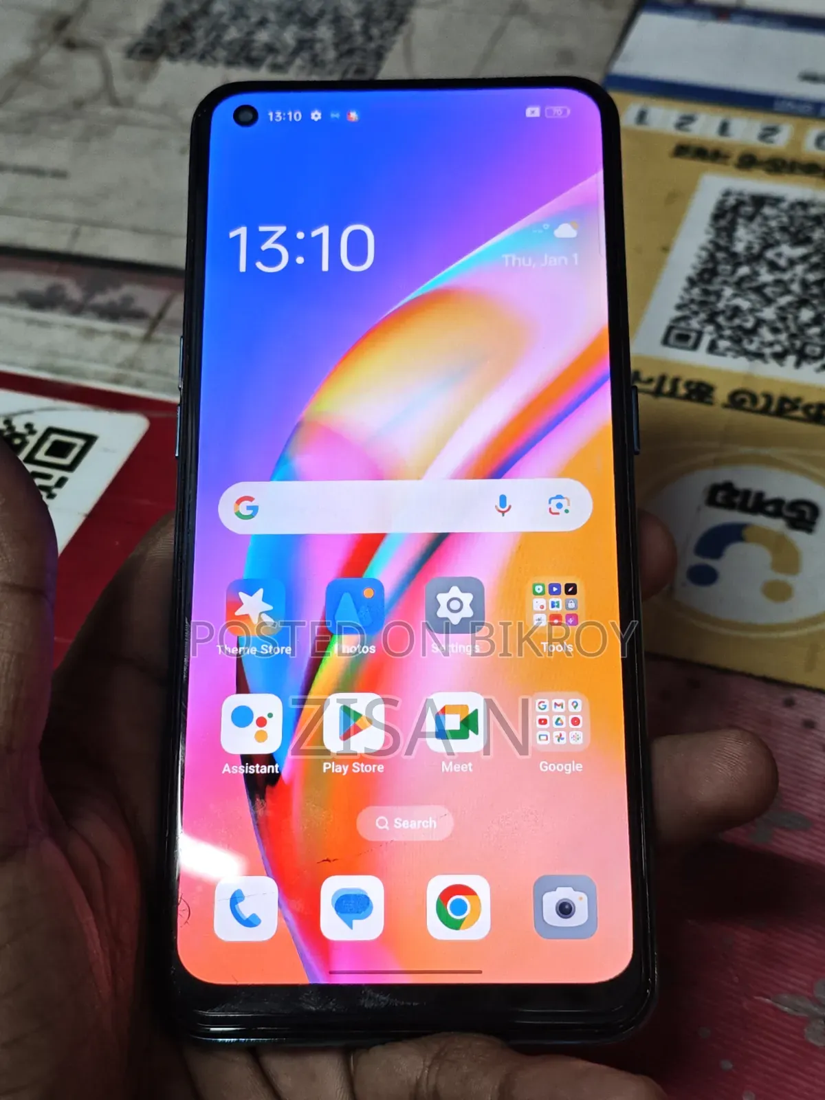 অপ্পো এফ১৯ প্রো ১২৮ জিবি ব্লু