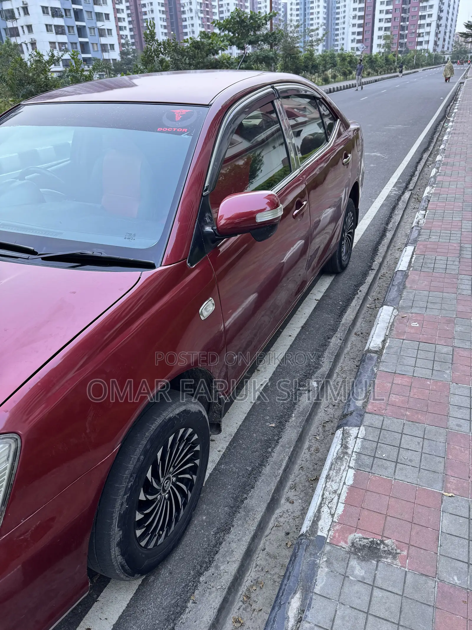 Toyota Allion 2002 Maroon