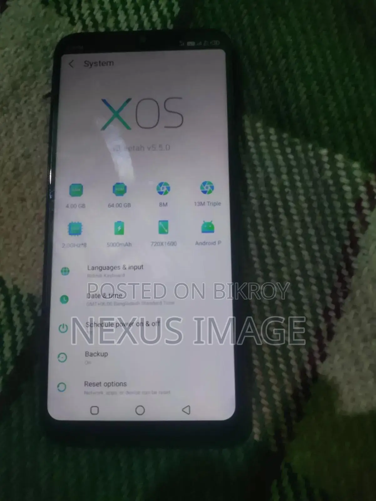 Infinix Hot 8 64 GB Blue