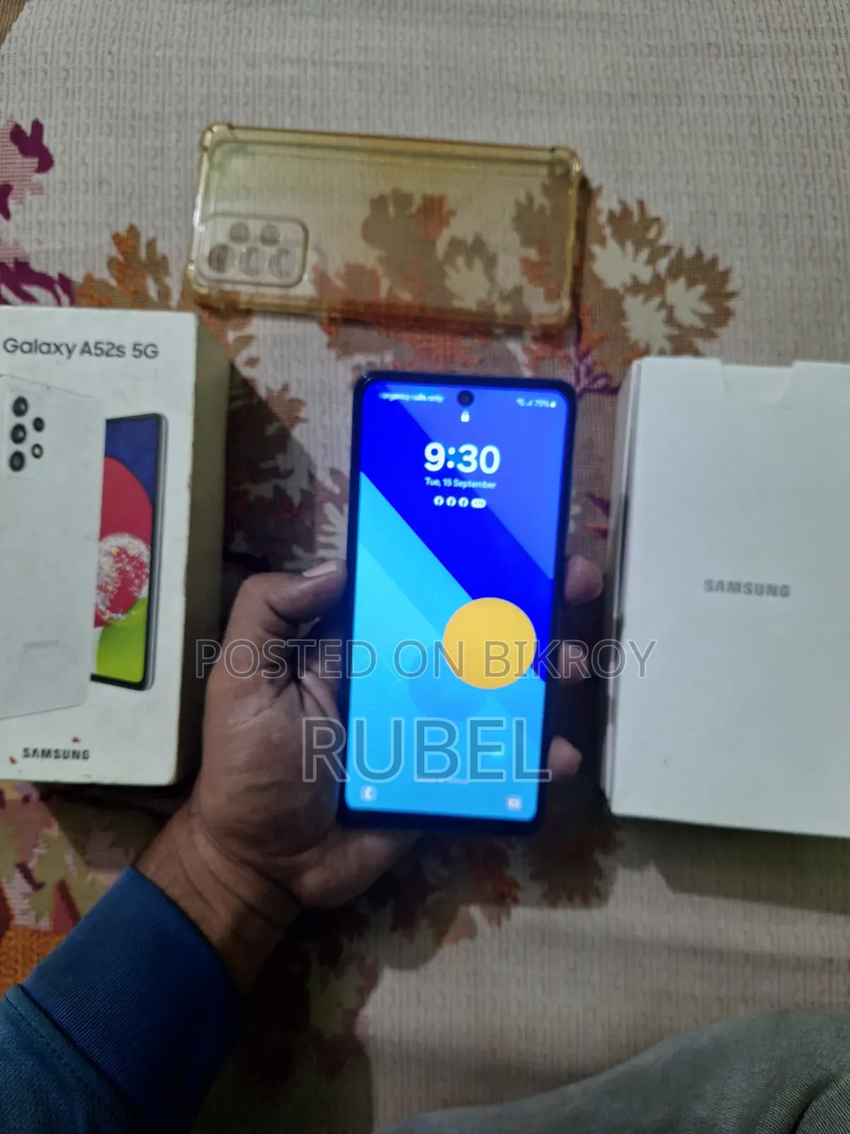 স্যামসাং গ্যালাক্সি এ৫২এস ৫জি ১২৮ জিবি পার্পল