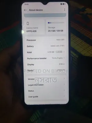 Oppo A38 128 GB Black