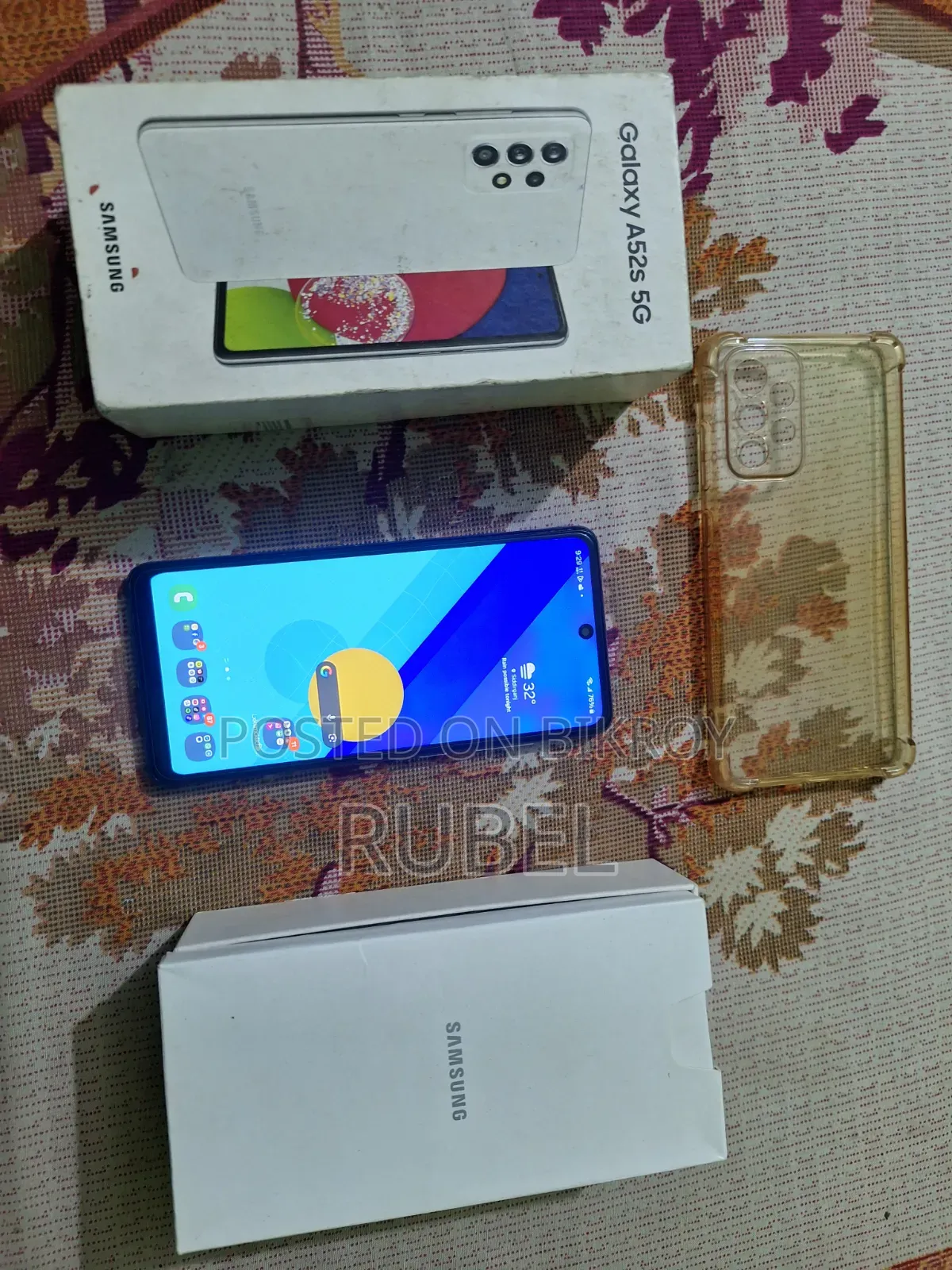 স্যামসাং গ্যালাক্সি এ৫২এস ৫জি ১২৮ জিবি পার্পল