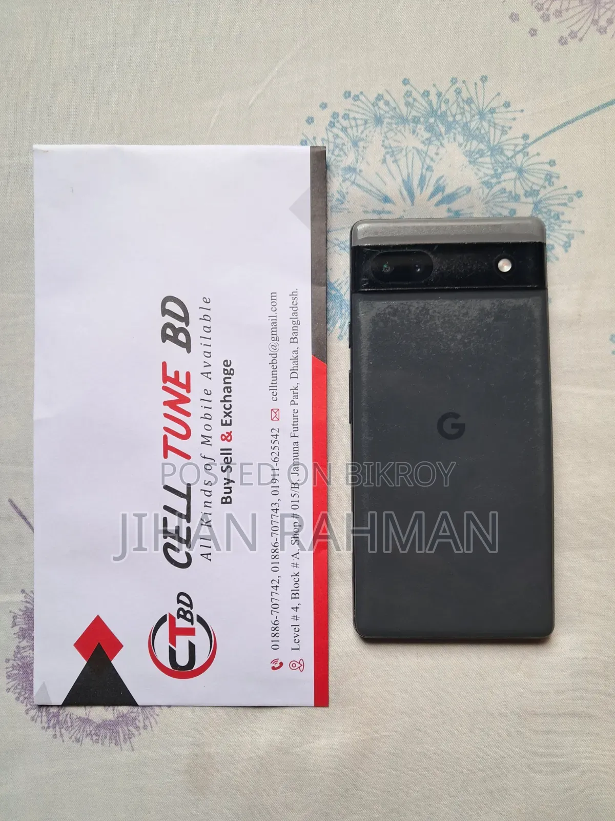 Google Pixel 6a 128 GB Black