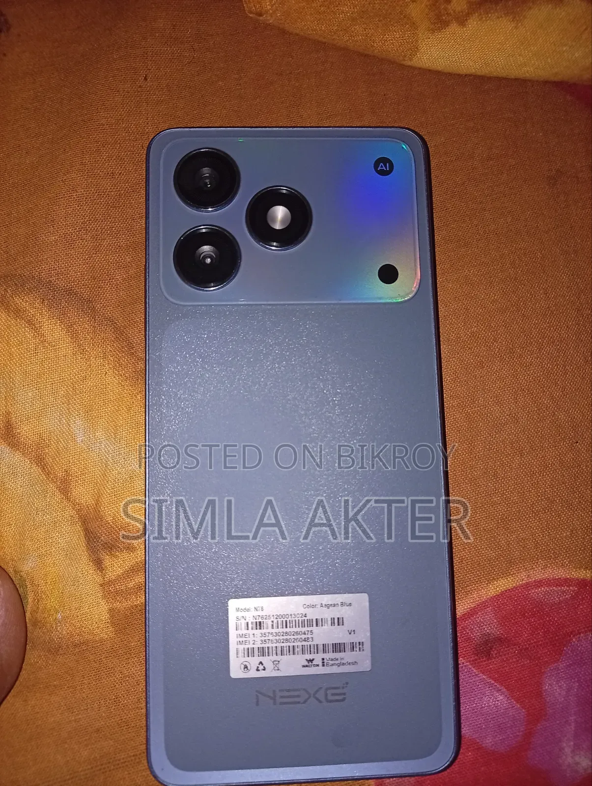 Walton NEXG N76 128 GB Bronze
