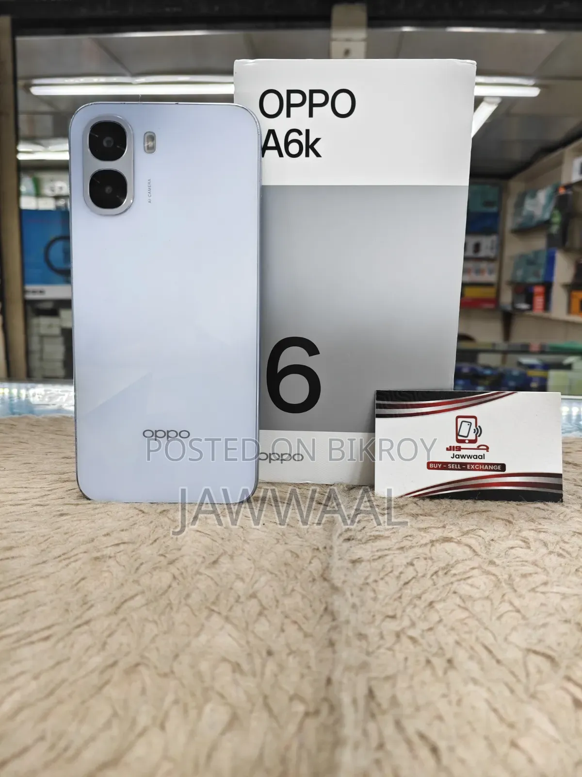 Oppo A6k 128 GB White
