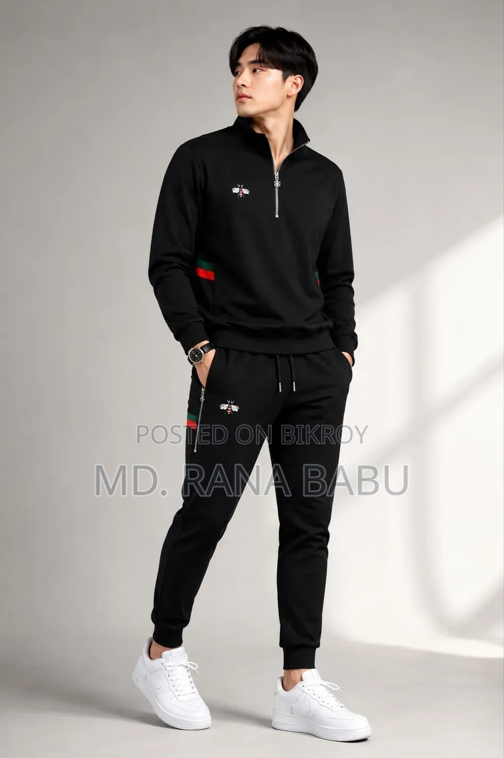 Cotton Full Sleeve T Shirt and Trouser Combo Set