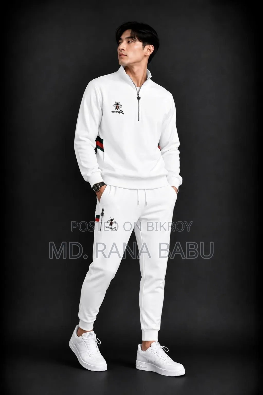 Cotton Full Sleeve T Shirt and Trouser Combo Set