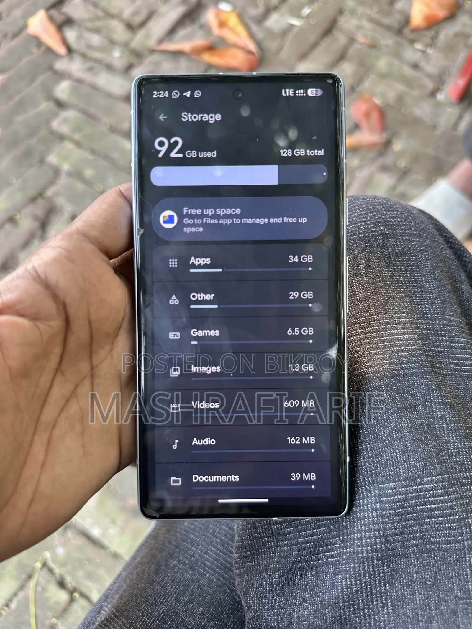 গুগল পিক্সেল ৭এ ১২৮ জিবি ব্লু