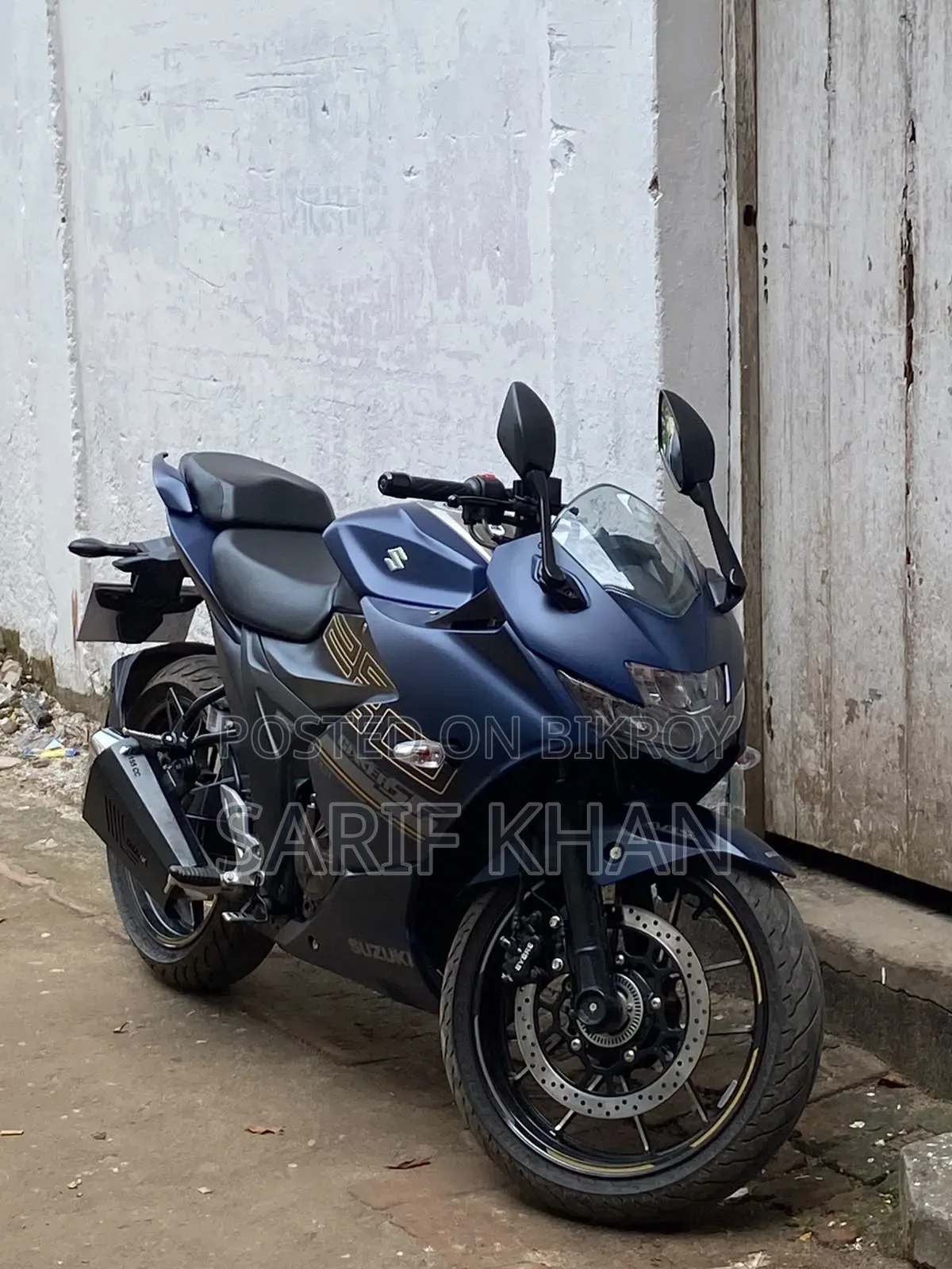 নতুন সুজুকি জিক্সার এসএফ ২০২৫ নীল