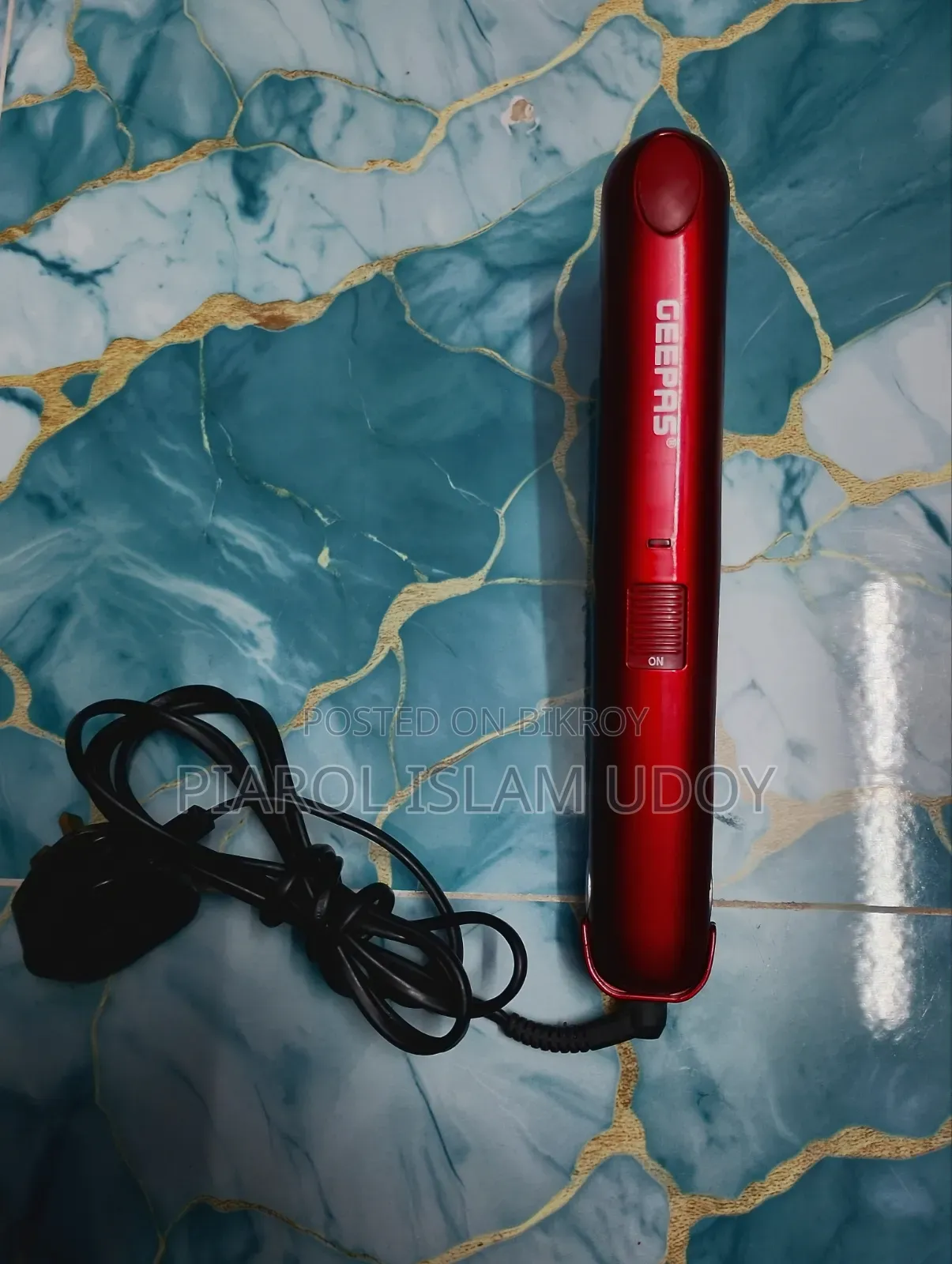 Hair Straightener Geepas 40w