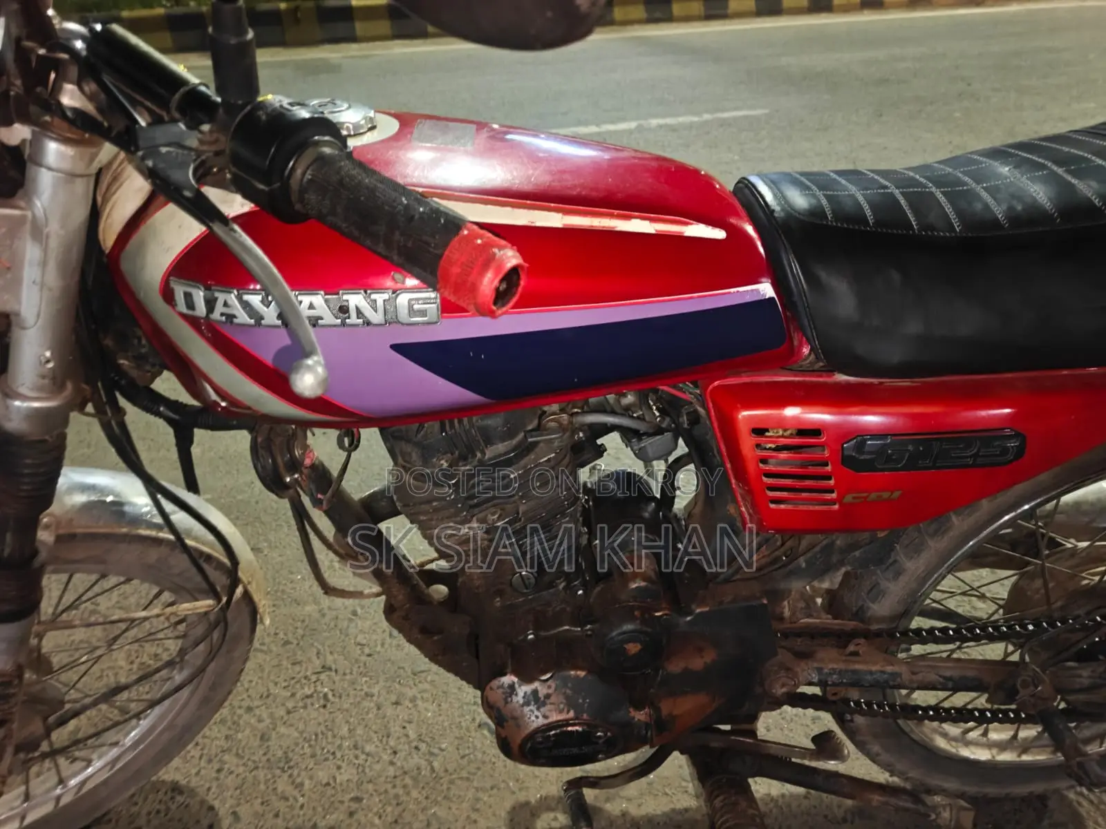 ডায়াং ডিওয়াই১০০টি-৬এম ২০০৭ রেড