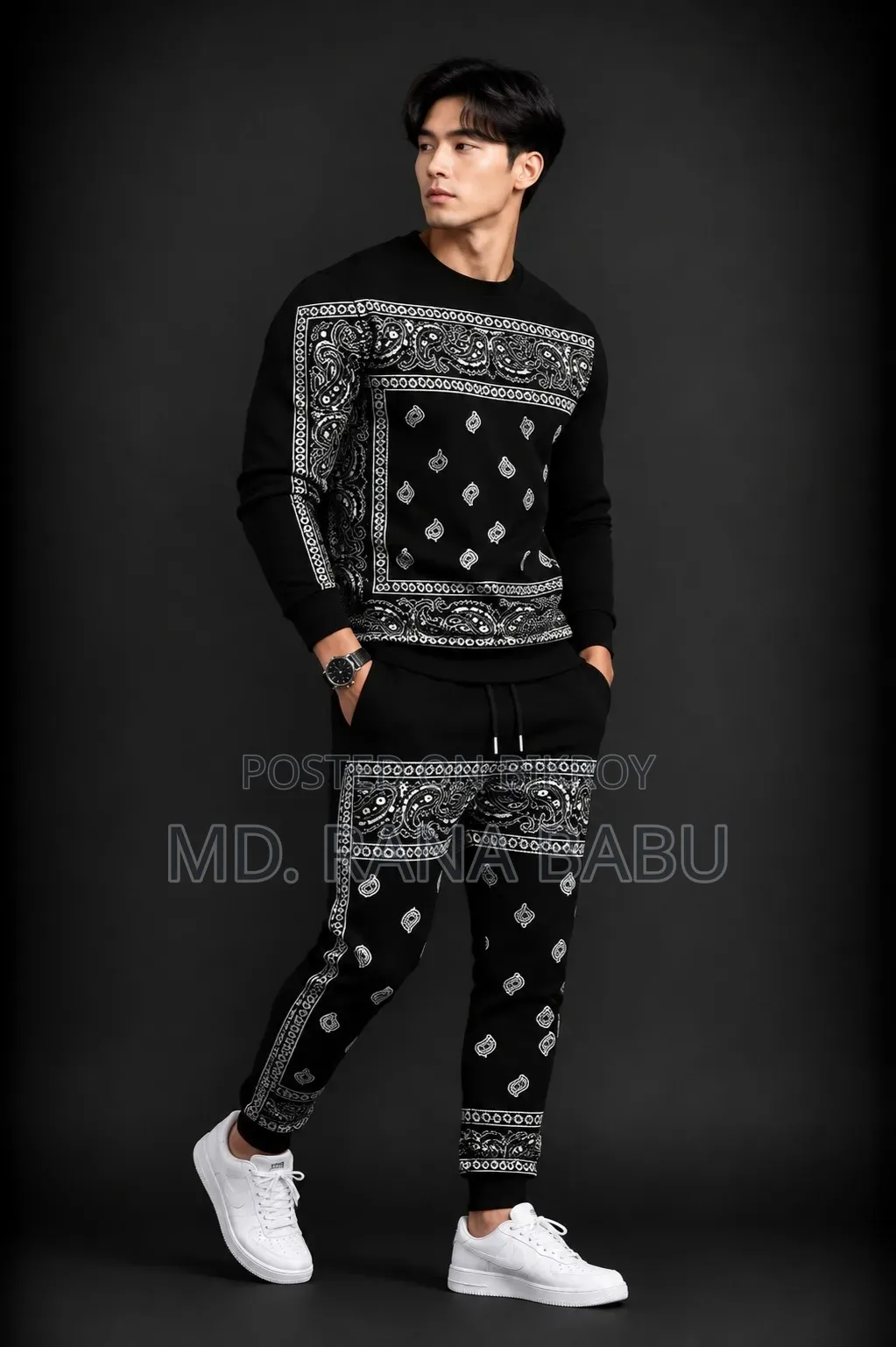 T Shirt and Pant Combo for Men